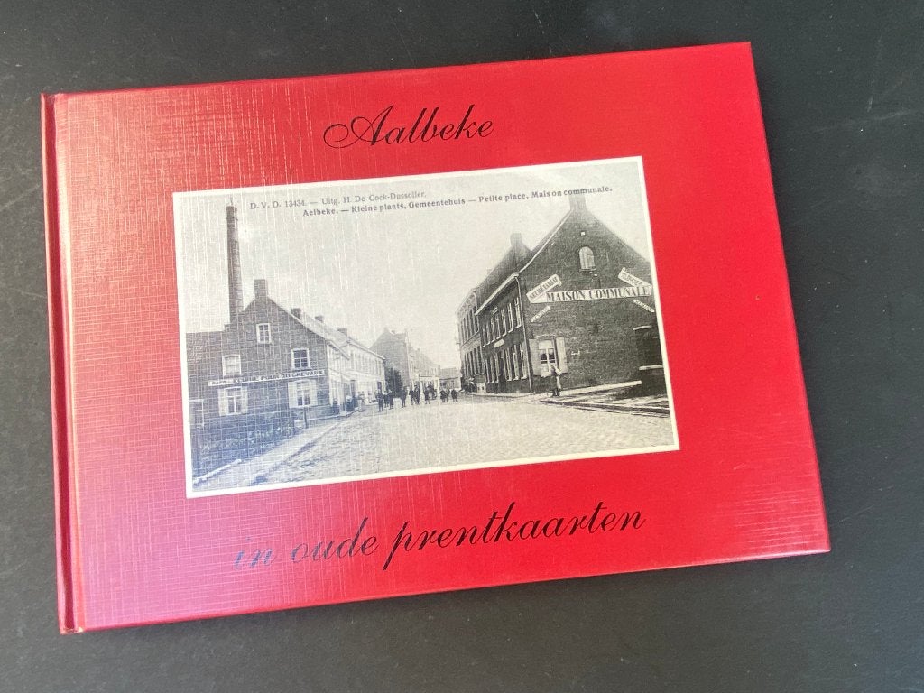 Aalbeke in oude prentbriefkaarten.  1990, Ophalen of Verzenden, 20e eeuw of later, Zo goed als nieuw