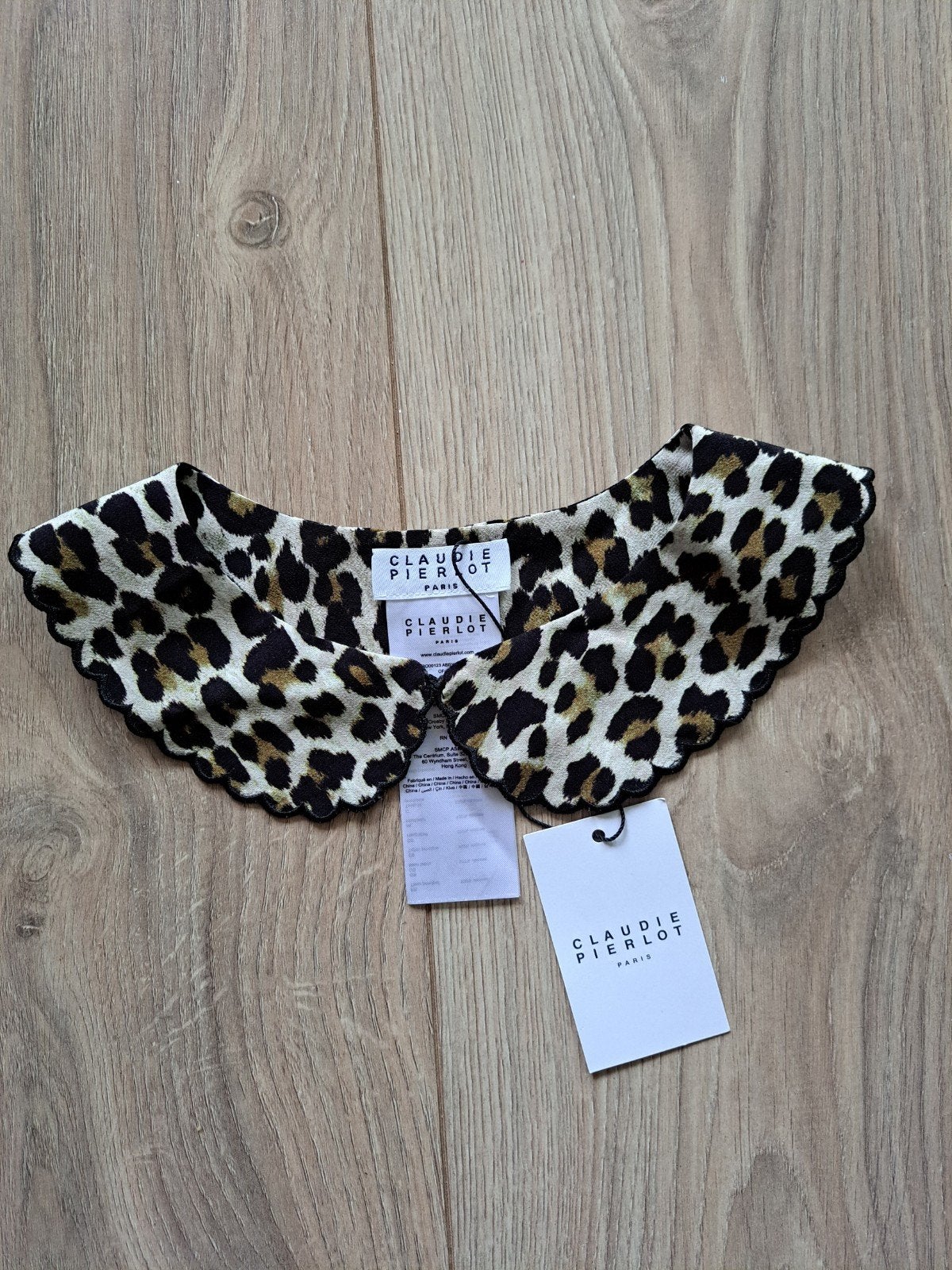 Claudie Pierlot Luipaardprint Kraagje, Claudie Pierlot, Ophalen of Verzenden, Nieuw