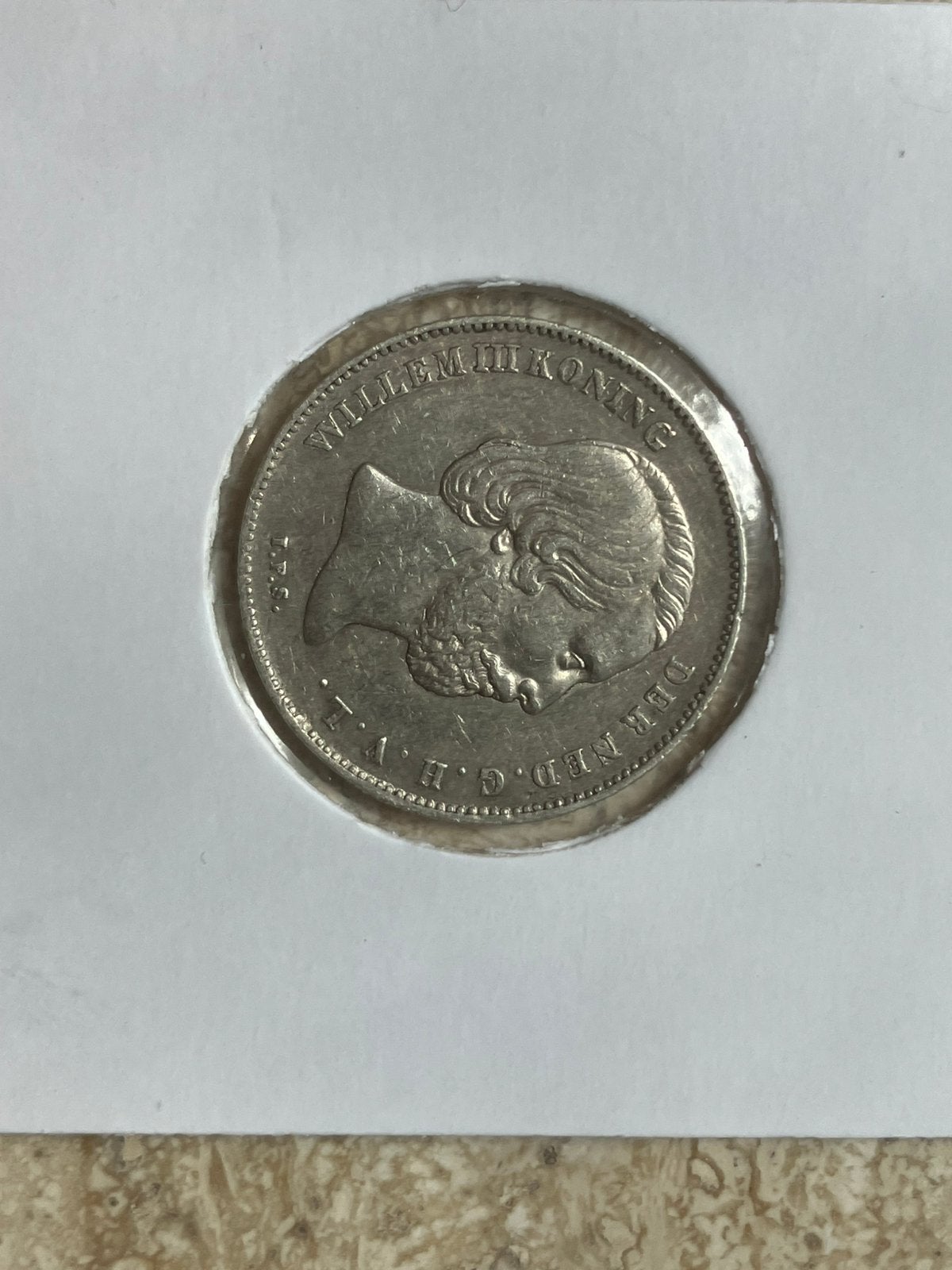 1/2 gulden 1864 Willem III, Postzegels en Munten, Munten | Nederland, ½ gulden, Koning Willem III, Zilver, Ophalen of Verzenden