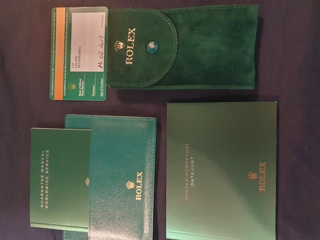 Rolex Datejust 41mm, Ophalen of Verzenden, Zo goed als nieuw