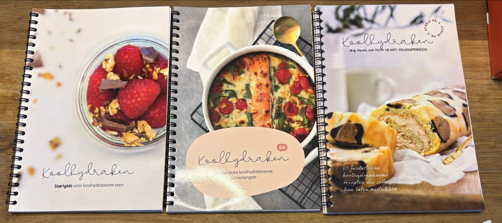 Drie nieuwe Koolhydraken kookboekjes - koolhydraatarm, Ophalen of Verzenden, Nieuw, Gezond koken