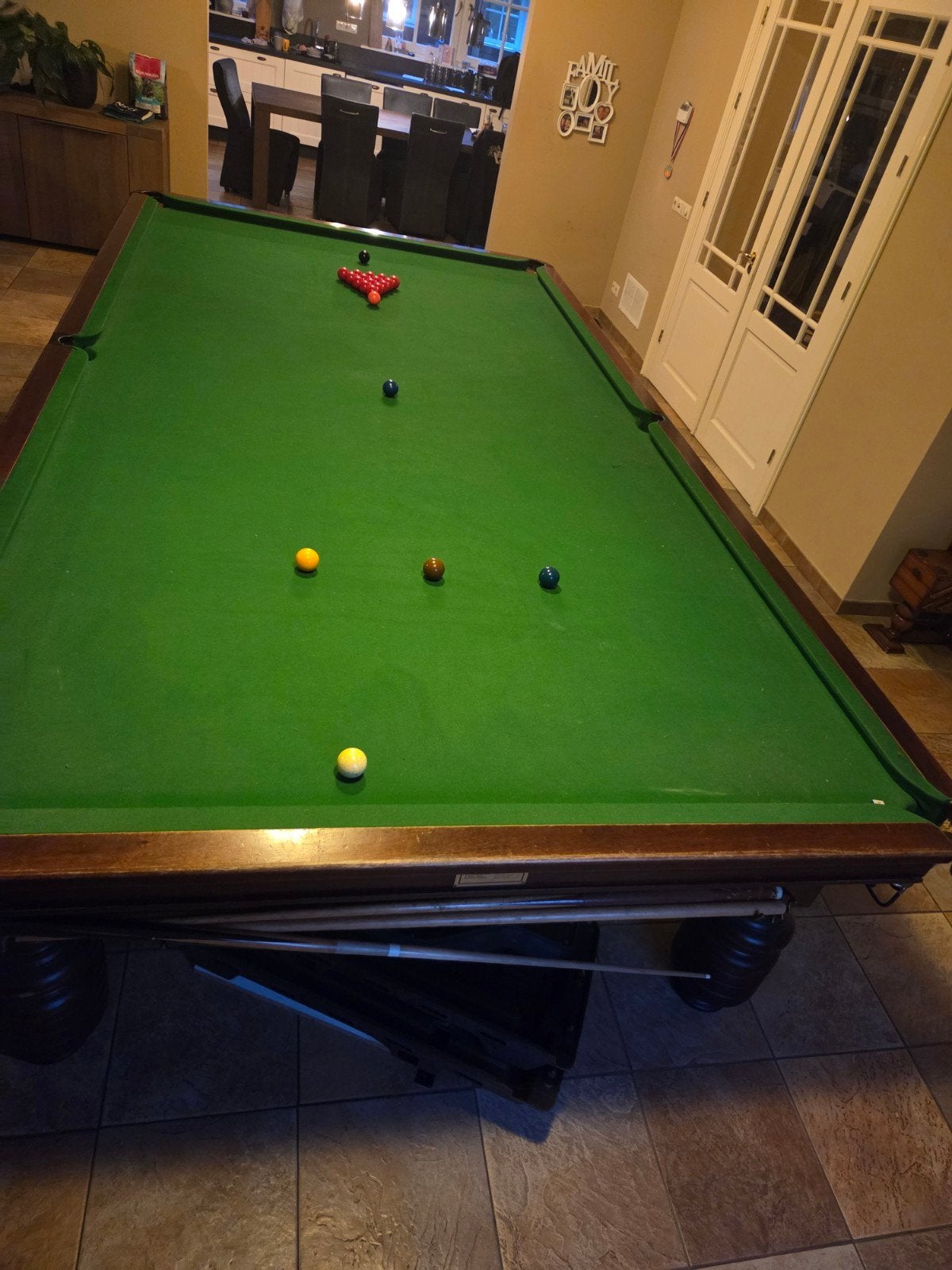 Enbild Snookertafel - Zo goed als nieuw, Sport en Fitness, Ophalen