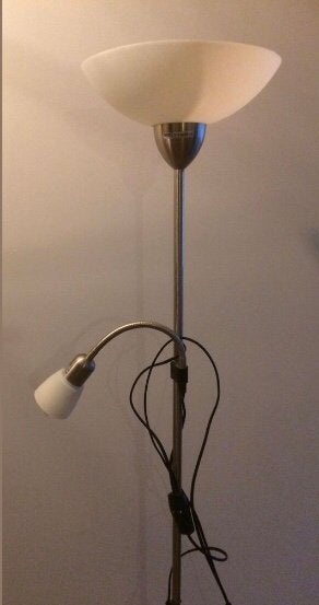 Vloerlamp, Ophalen, Gebruikt, 150 tot 200 cm
