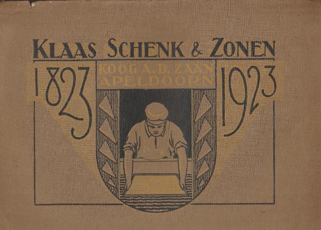 Boek 100 jr Klaas Schenk en Zn  Koog a/d Zaan/Apeldoorn, Gelezen, Ophalen of Verzenden, 17e en 18e eeuw, Klaas Schenk