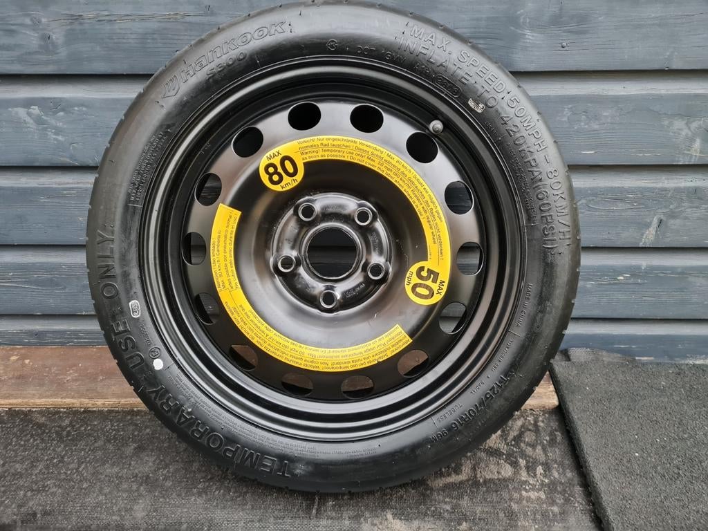 5x112 thuiskomertje reservewiel, Auto-onderdelen, Banden en Velgen, Ophalen, Gebruikt, 16 inch, Banden en Velgen
