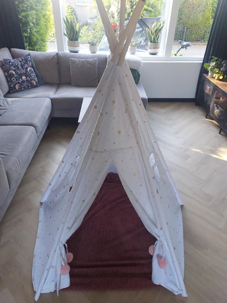 Tipi speeltent - voor binnen en buiten, Ophalen, Zo goed als nieuw