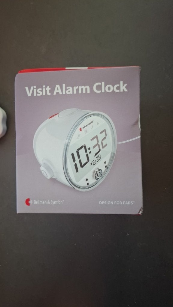 Visit alarm clock Belleman&Symfon, Witgoed en Apparatuur, Wekkers, Ophalen of Verzenden, Digitaal
