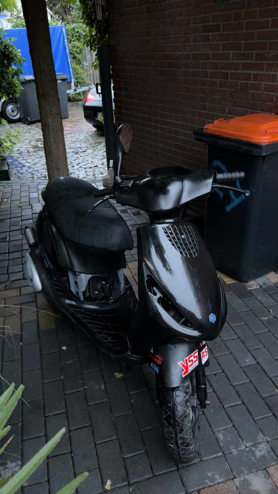 Zip 70er full malossi polini stage 6 zonder 123, Fietsen en Brommers, Ophalen, Maximaal 45 km/u, Nieuw, Benzine