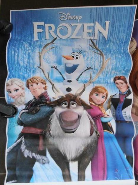 3 posters Frozen, Kinderen en Baby's, Kinderkamer | Inrichting en Decoratie, Ophalen of Verzenden, Nieuw, Wanddecoratie