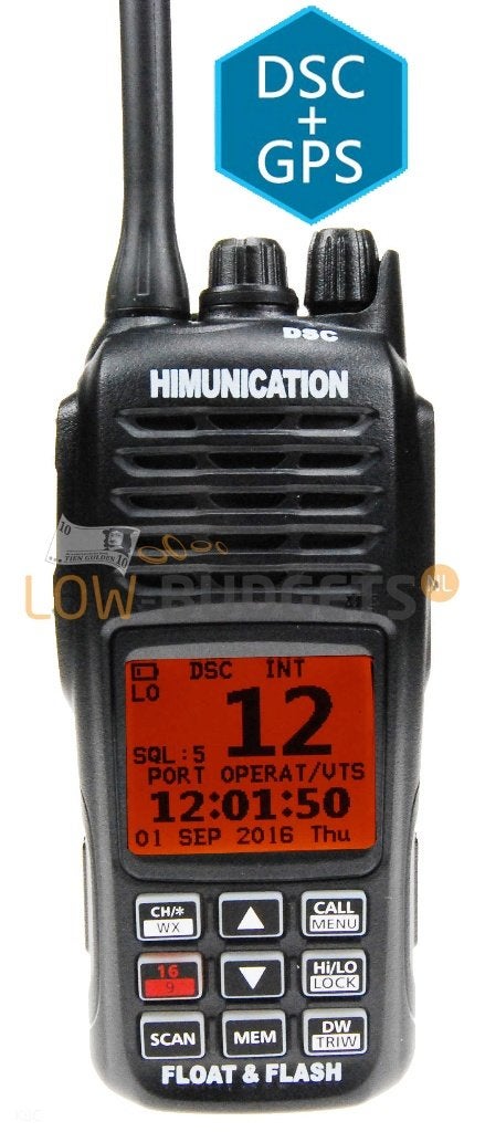 Himunication HM360 MAX Marifoon DSC/GPS/ATIS, Verzenden, Nieuw
