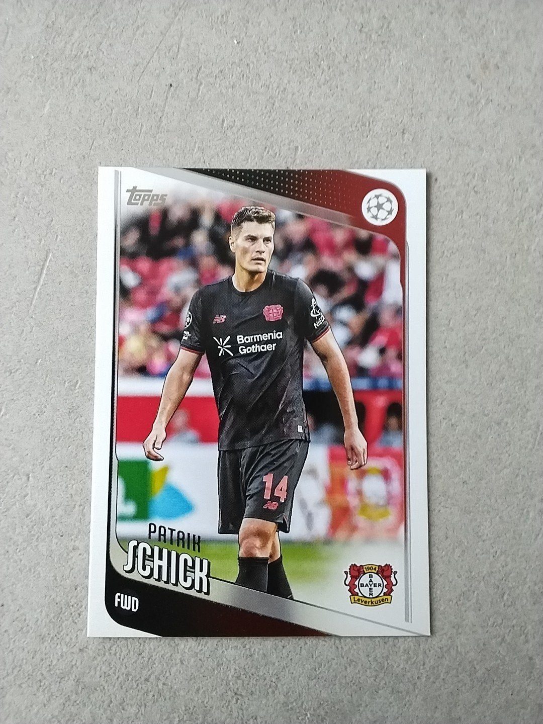 Patrik Schick Topps Spelerskaart - Bayer Leverkusen, Verzamelen, Ophalen of Verzenden, Zo goed als nieuw, Buitenlandse clubs, Spelerskaart