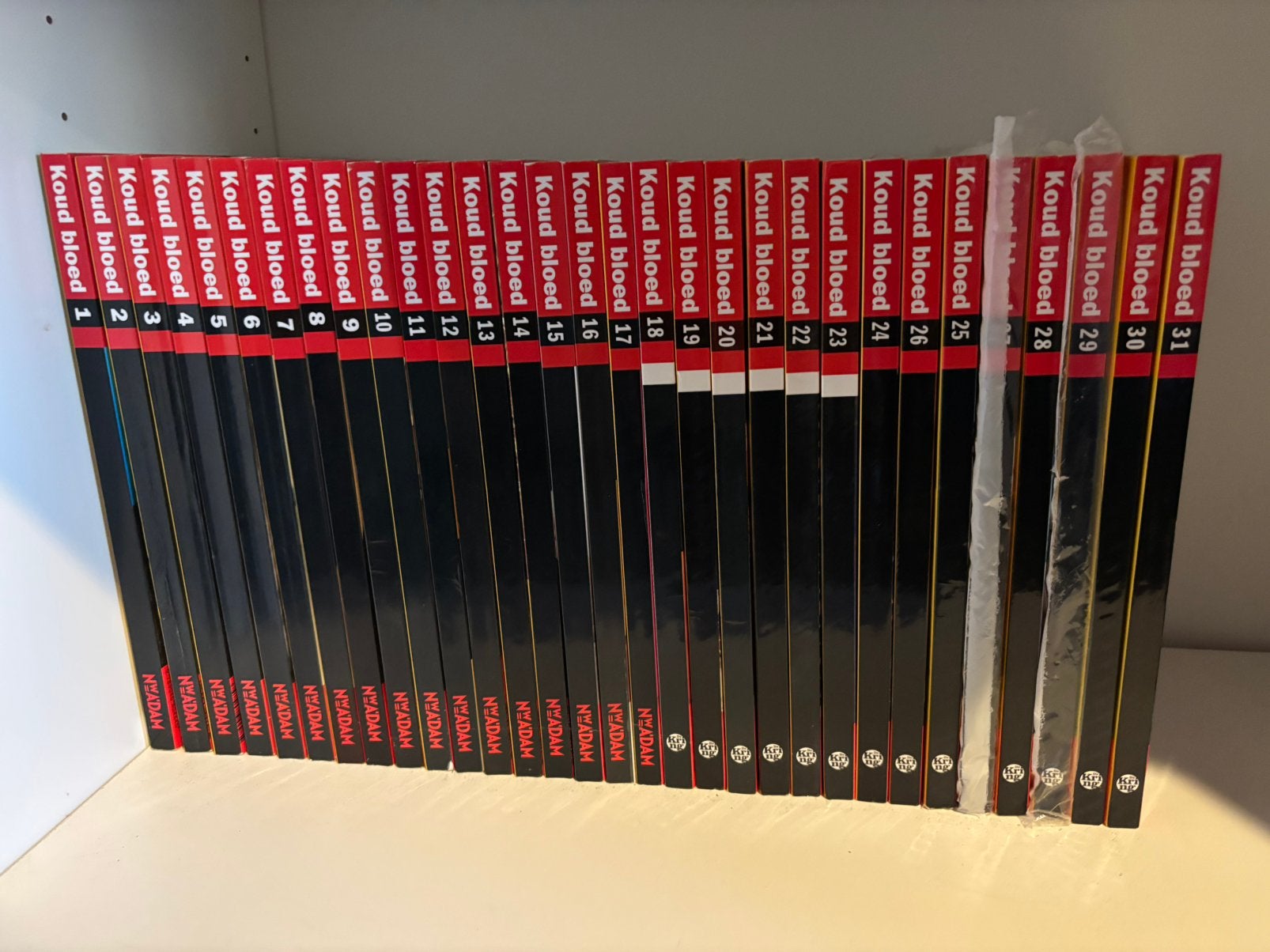 Complete collectie "koud bloed" delen 1 t/m 31, Boeken, Encyclopedieën, Ophalen, Zo goed als nieuw