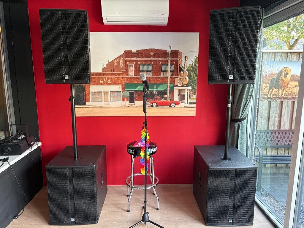 Subwoofers HK Audio L Sub 1800 A – 2 actieve 18” - garantie