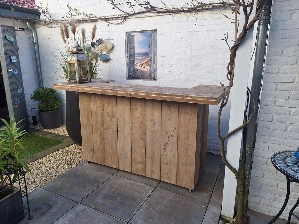 Steigerhout Douglas balie toonbank bar koffie bar, Ophalen of Verzenden