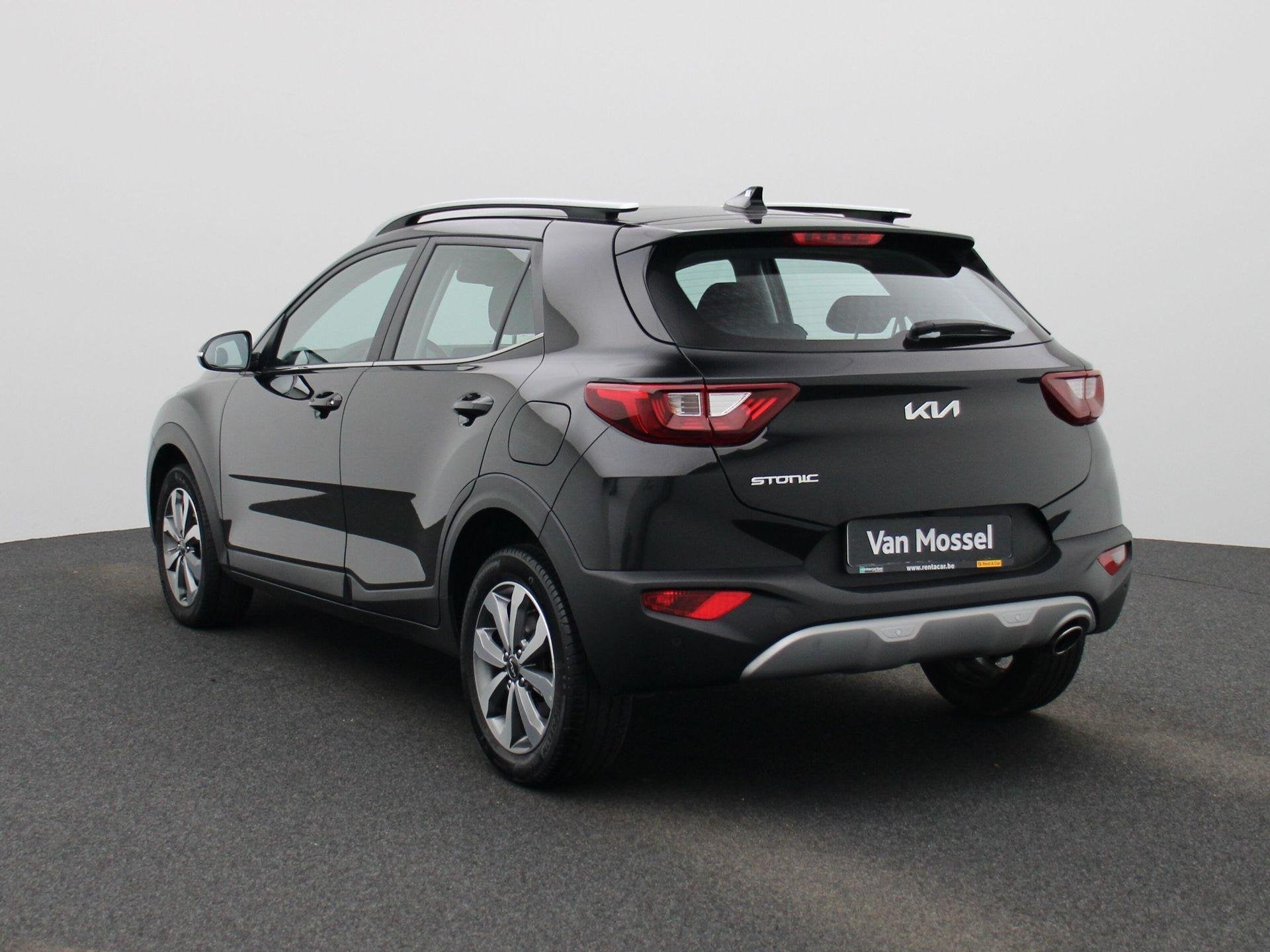 Kia Stonic 1.0 T-GDI MHEV Dynamicline | Apple Carplay/Androi, Auto's, Kia, Gebruikt, Euro 6, Zwart, 99 pk