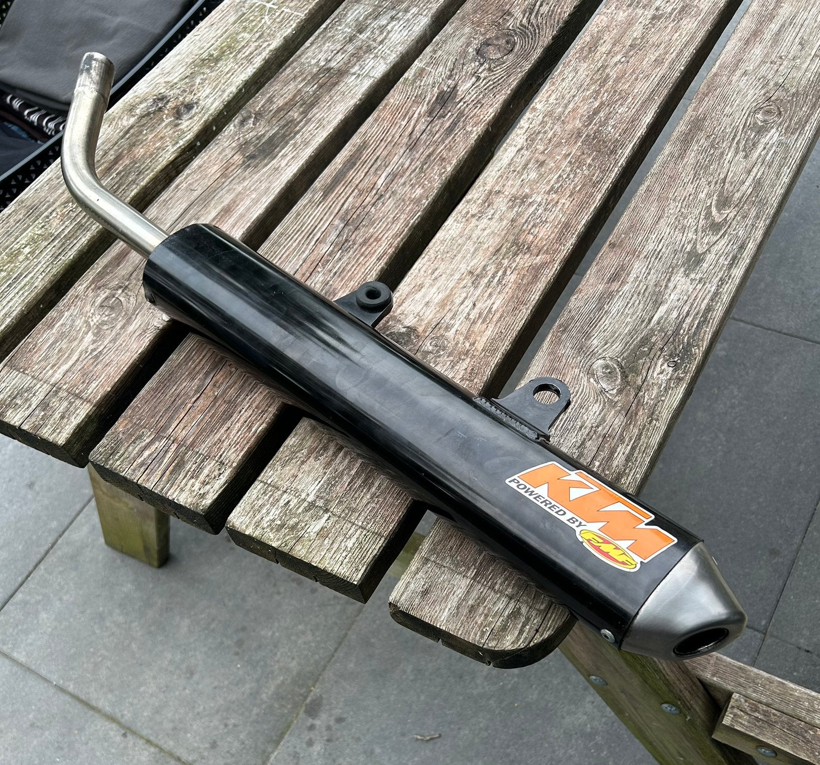 Ktm exc 250 / 300 fmf demper 2004 tot 2010 sx, Motoren, Ophalen of Verzenden, Gebruikt