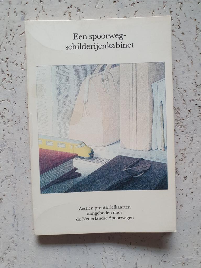 Zestien prentbriefkaarten Nederlandse Spoorwegen, Ophalen of Verzenden, Trein, Overige typen