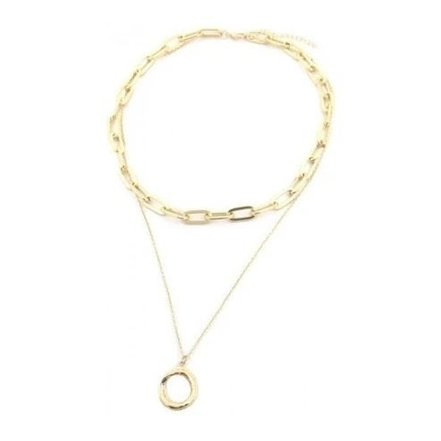 Ketting dubble chain- Goud, Overige materialen, Info@medase.nl, Medase, Nieuw