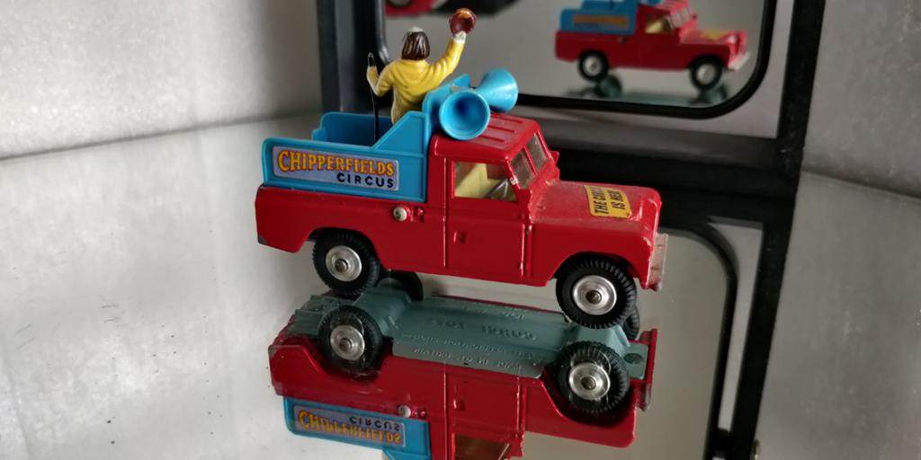 Corgi toys land Rover 109wb, Ophalen of Verzenden, Gebruikt, Auto, Corgi