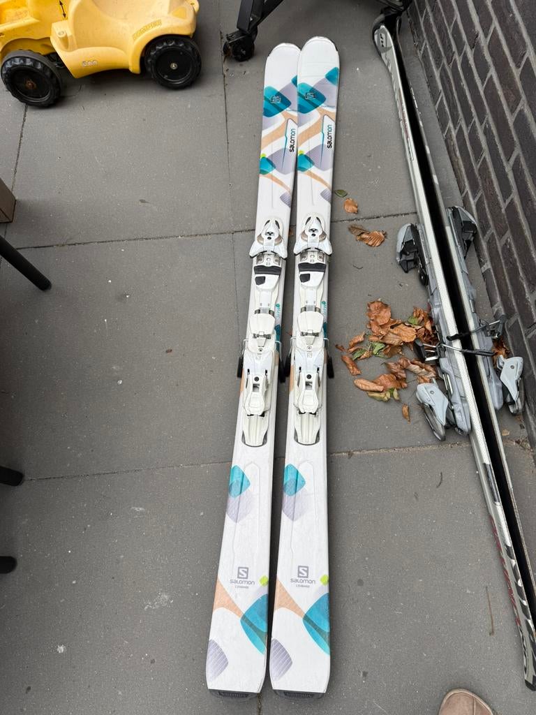 Nette Salomon Bamboo Dames Ski’s, Ophalen, 160 tot 180 cm, Salomon, Zo goed als nieuw