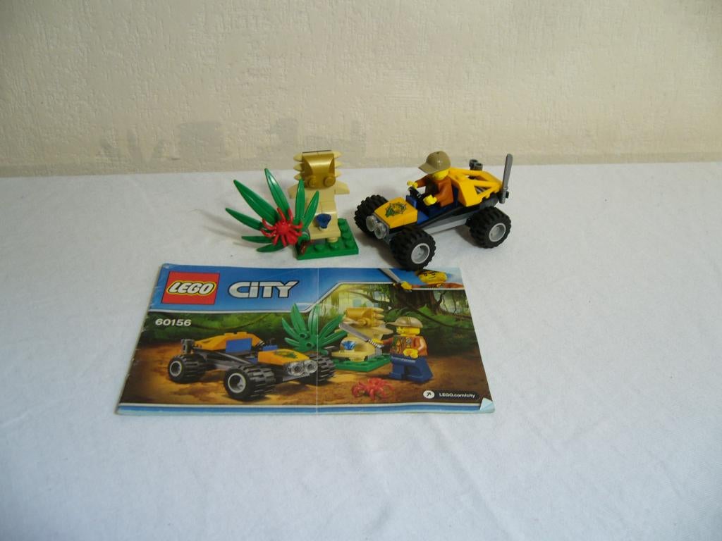 Lego City 60156 Jungle Buggy, Ophalen of Verzenden, Complete set, City, Gebruikt