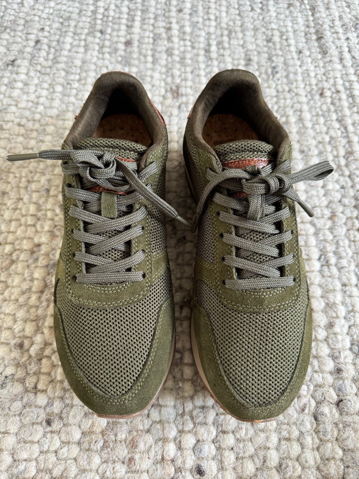 Woden Sneakers - Groen - Maat 39 zo goed als nieuw, Ophalen of Verzenden, Groen, Sneakers of Gympen, Zo goed als nieuw