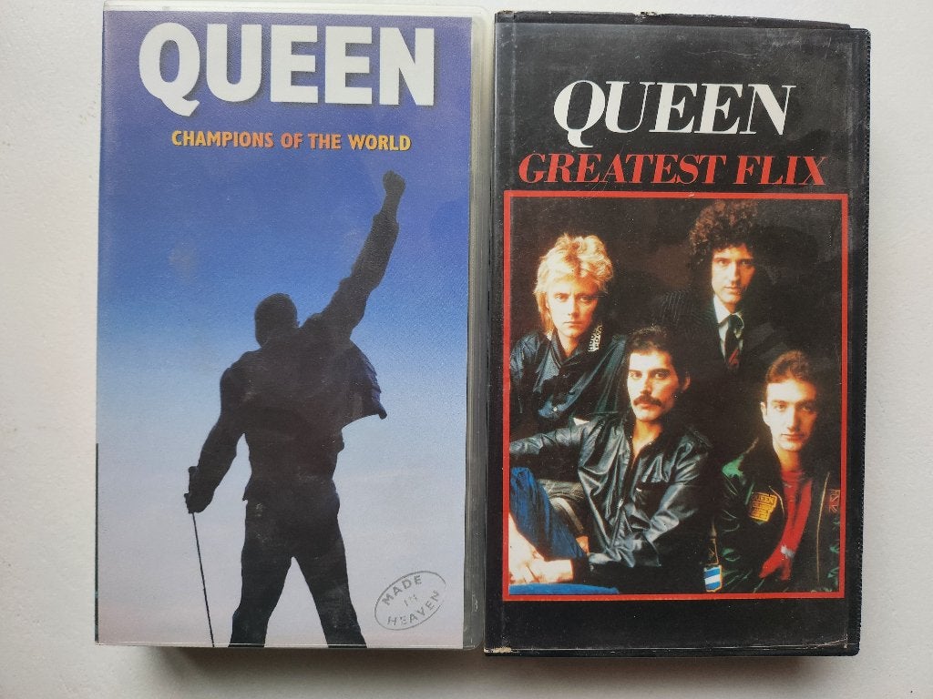 QUEEN 4 VHS Banden, Gebruikt, Alle leeftijden, Muziek en Concerten, Ophalen of Verzenden