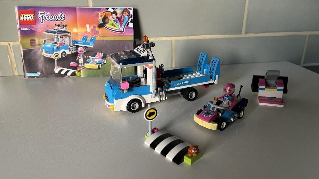 LEGO Service & Care Truck 41348 (Lego Friends), Lego, Compleet, Friends, Ophalen of Verzenden