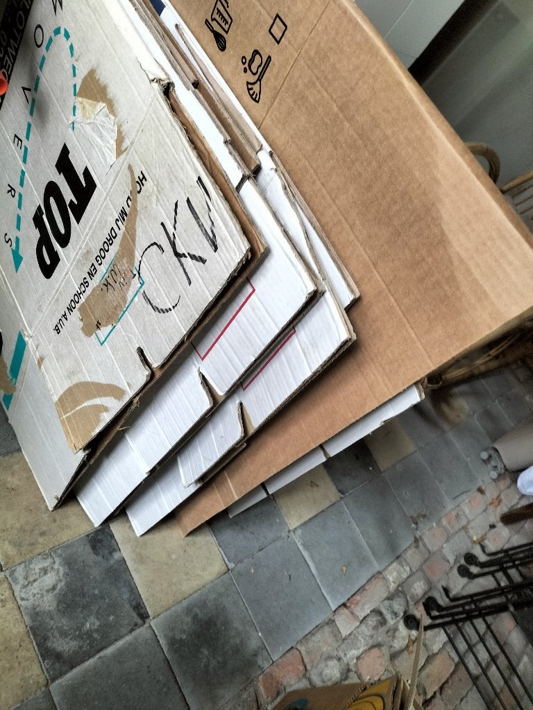 Verhuisdozen, Ophalen, 40 tot 60 cm, Opvouwbaar, 50 tot 75 cm