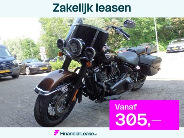 Harley Davidson Chopper 114 FLHCS Softail Heritage Classic B, Motoren, Chopper, Bedrijf, Meer dan 35 kW, LED Verlichting