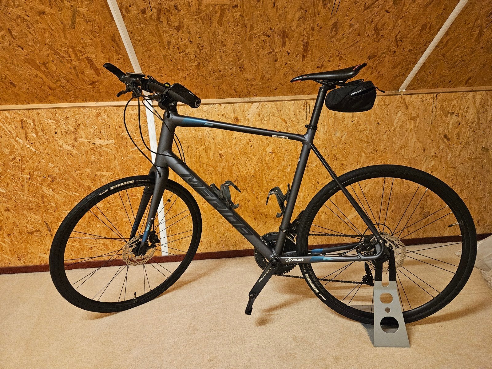 Merida Speeder 500 Fitness/hybride fiets xl - Shimano Ultegr, Versnellingen, Zo goed als nieuw, 61 tot 65 cm, Ophalen