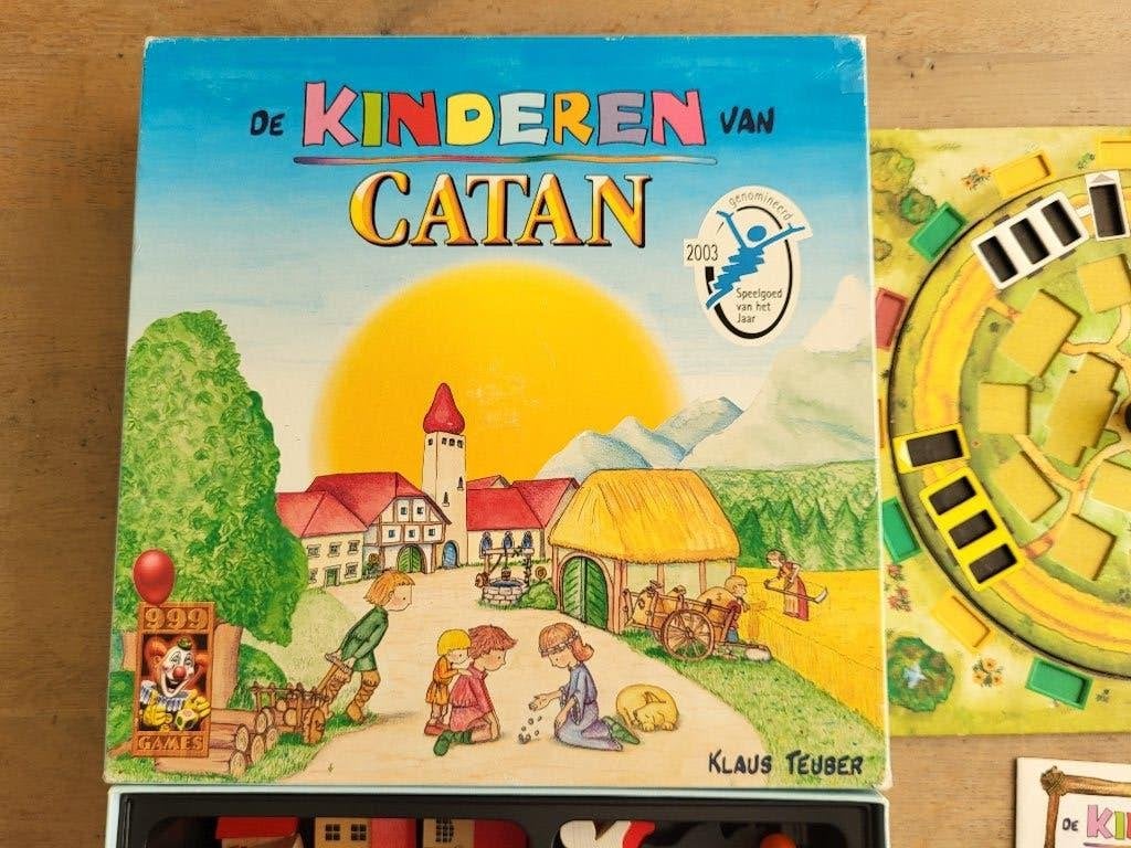 De Kinderen van Catan - Bordspel (2003), Een of twee spelers, Ophalen of Verzenden, Gebruikt, 999 Games