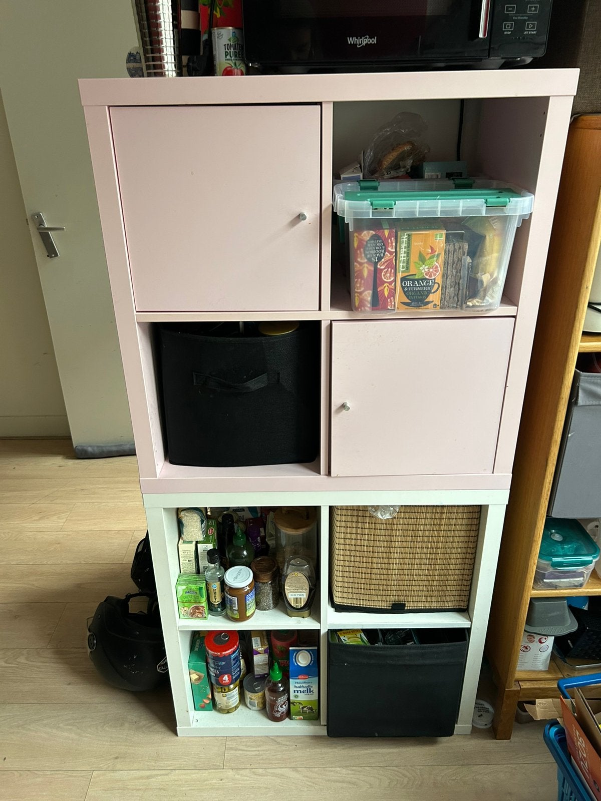 Twee Kallax kasten 2x2, Ophalen, Zo goed als nieuw