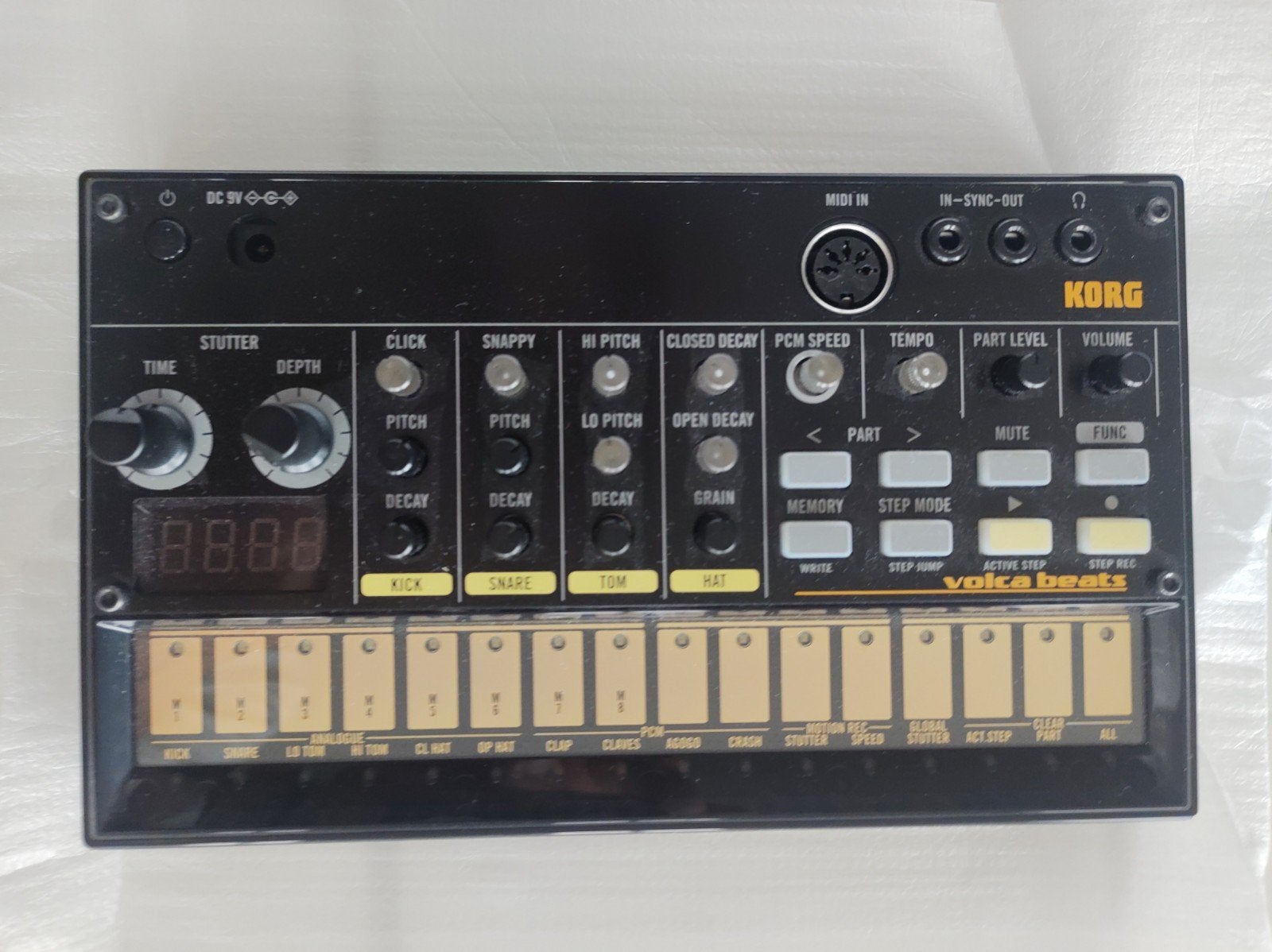 Korg Volca Beats, Ophalen of Verzenden, Zo goed als nieuw