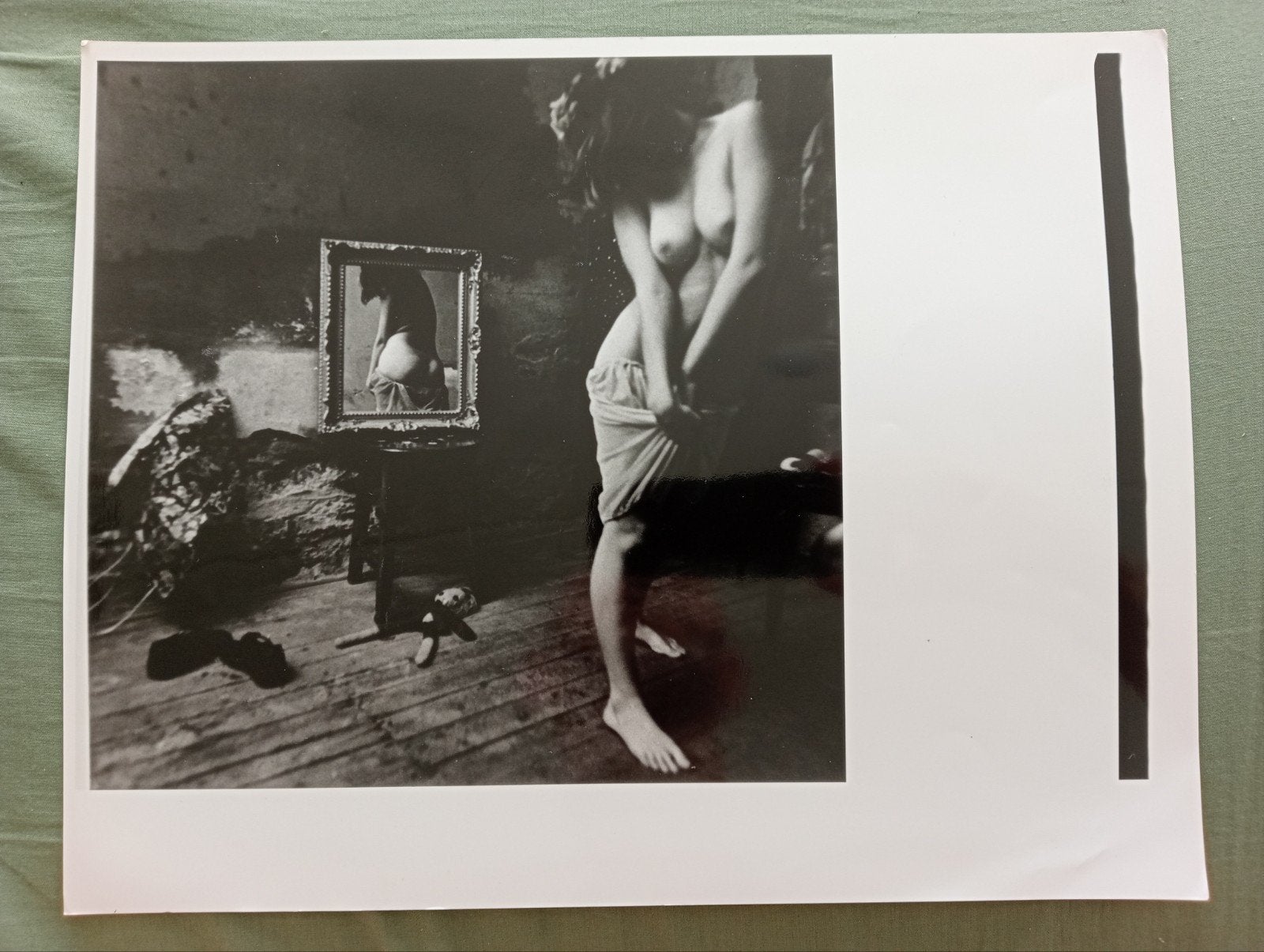 Jan Saudek Tell me Mirror publicatiefoto, Verzenden