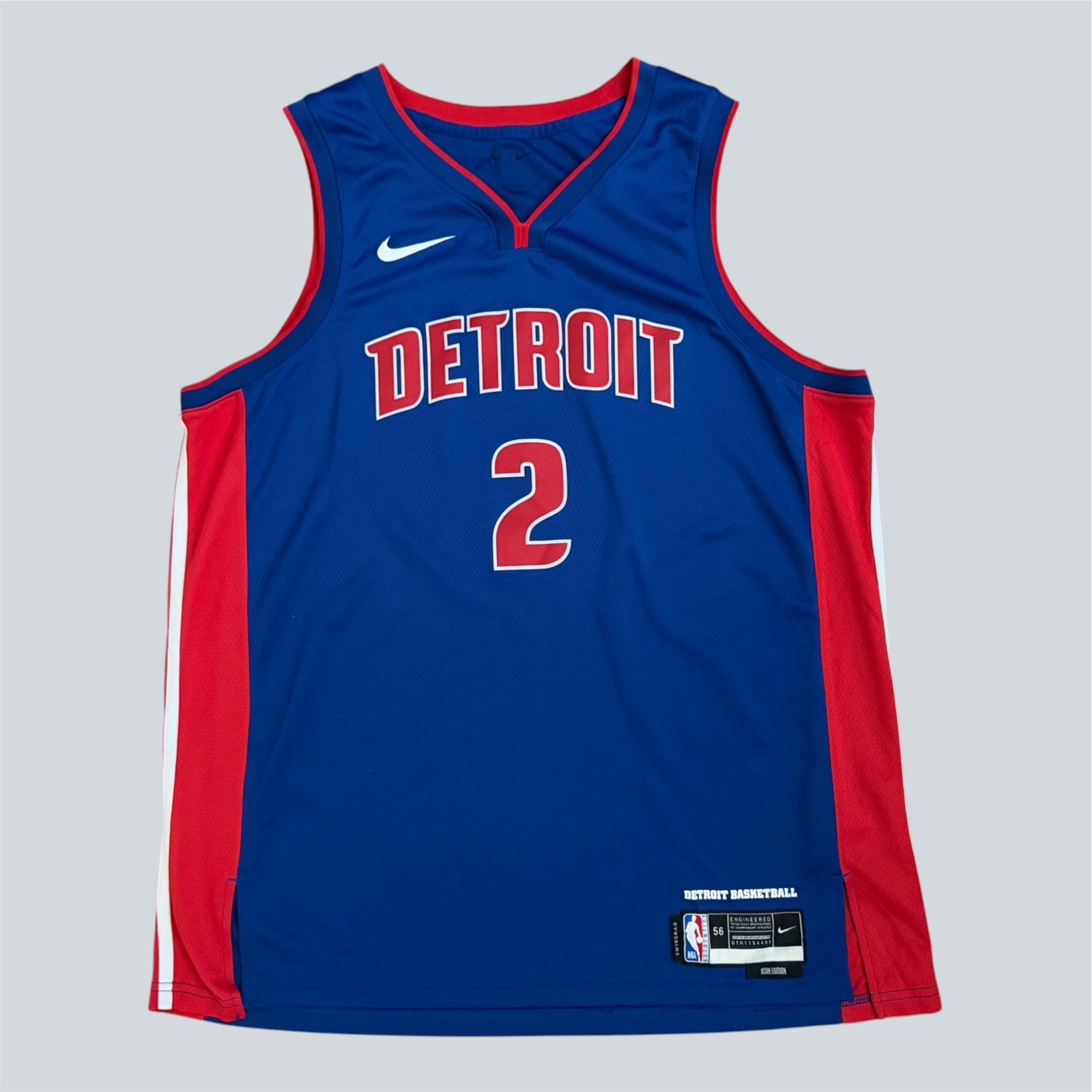 Nike NBA Cade Cunningham Pistons jersey maat XXL basketball, Ophalen of Verzenden, Zo goed als nieuw, Kleding