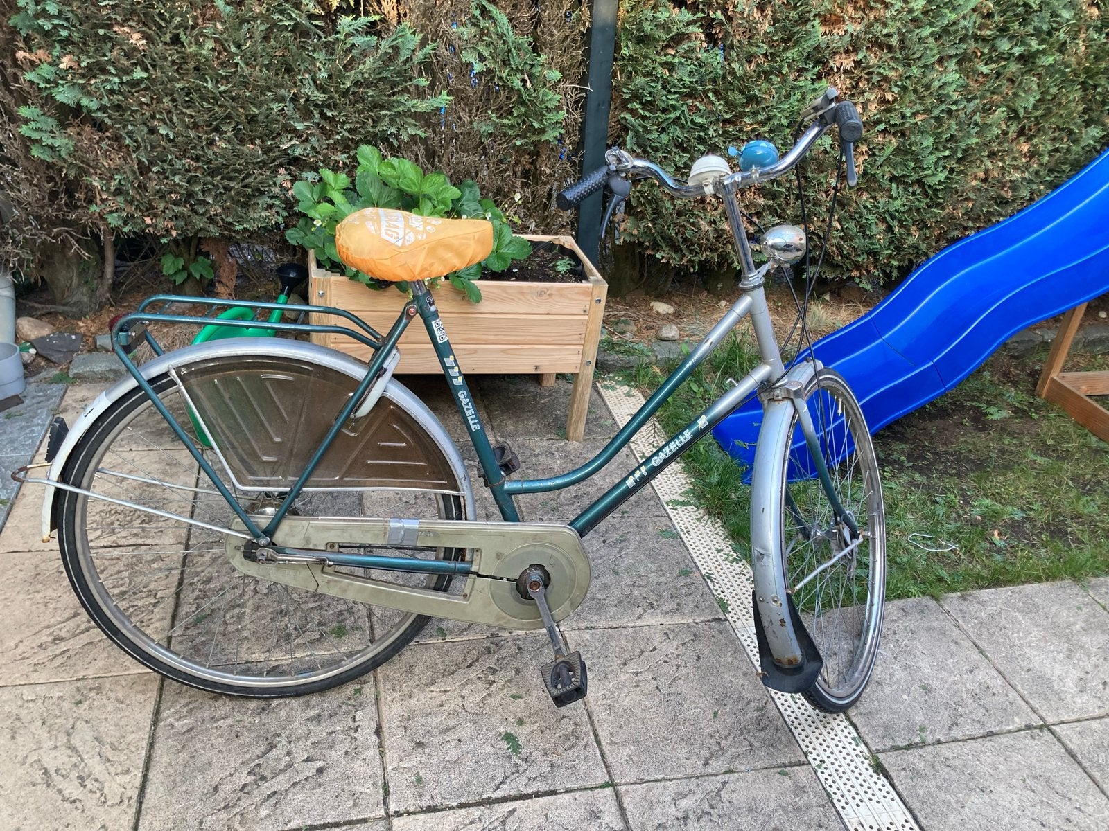 Gazelle primera damesfiets omafiets, Fietsen en Brommers, Fietsen | Dames | Damesfietsen, Ophalen, Terugtraprem, Gazelle, 53 tot 56 cm