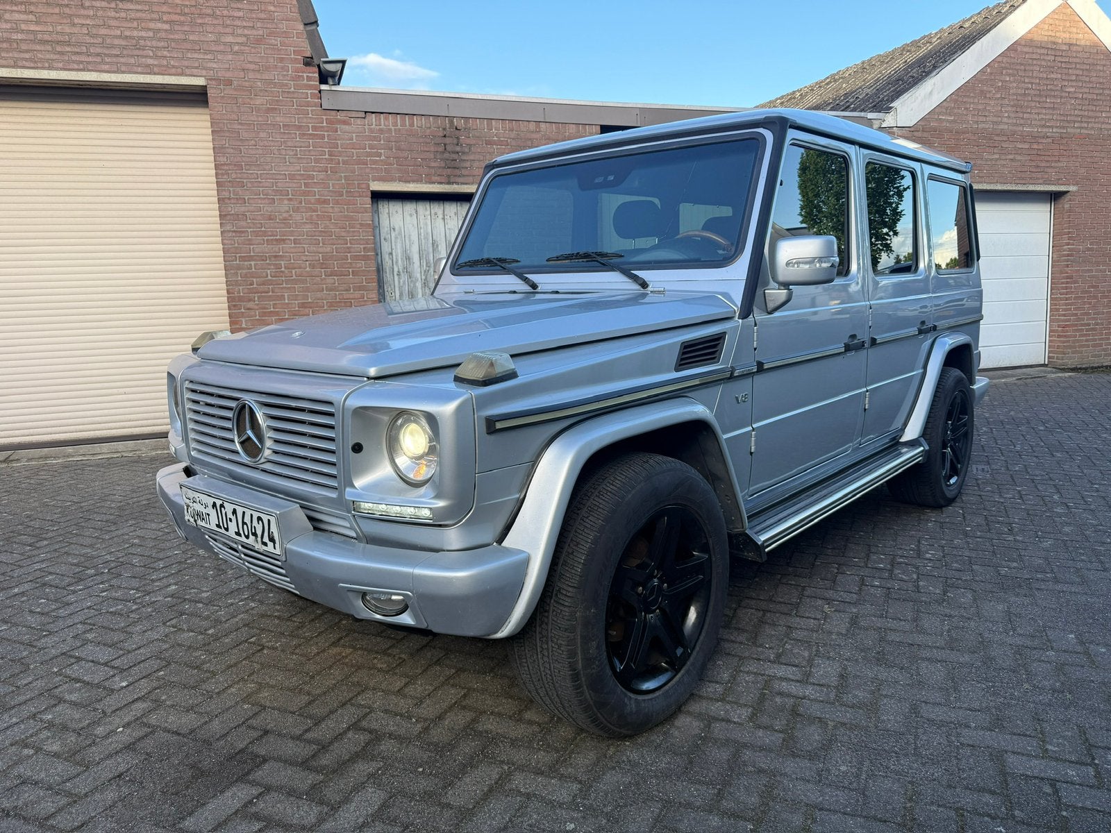 Mercedes Benz G500 Grand Edition AUT 7P 2006 Grijs Xenon AMG, Auto's, Automaat, 296 pk, G-Klasse, USB