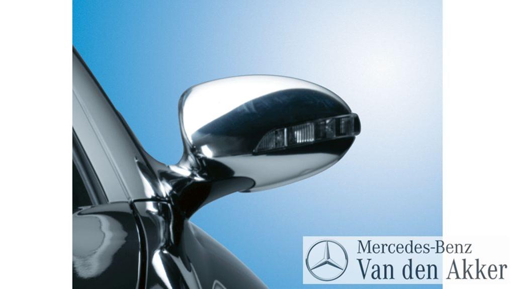 set spiegel kappen chroom Mercedes-benz S klasse CL en CLS B, -, -, Nieuw, Ophalen of Verzenden