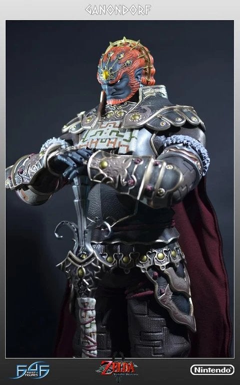 Zelda Twilight Princess Ganondorf statue Delux ZELDZAAM, Ophalen, Zo goed als nieuw