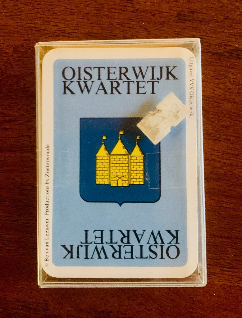 Oisterwijk Vintage Kwartet kwartetspel, Verzamelen, Speelkaarten, Jokers en Kwartetten, Ophalen of Verzenden, Gebruikt, Kwartet(ten)
