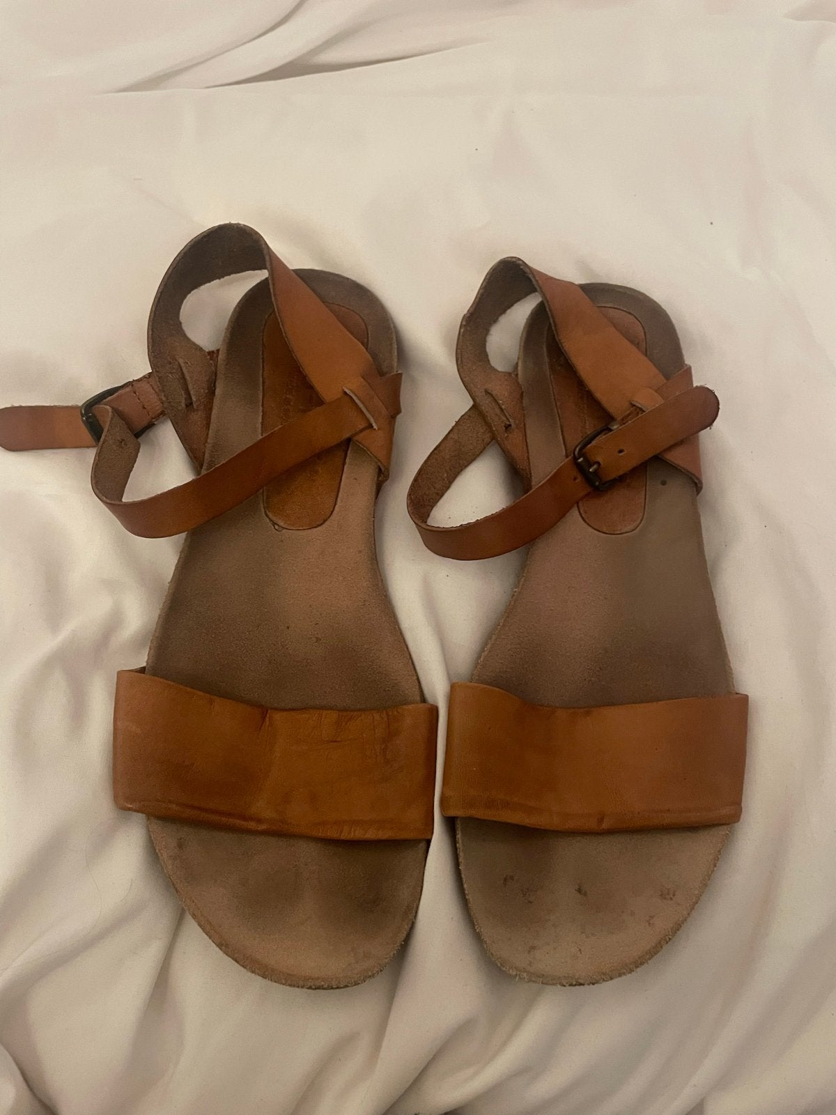 Red Rag bruine sandalen, maat 40, zo goed als nieuw, Bruin, Verzenden, Sandalen of Muiltjes, Zo goed als nieuw