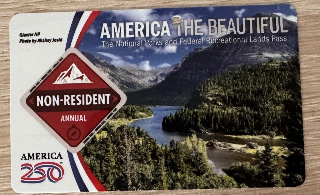 America The Beautiful pas, Tickets en Kaartjes, Autovignetten, Drie personen of meer