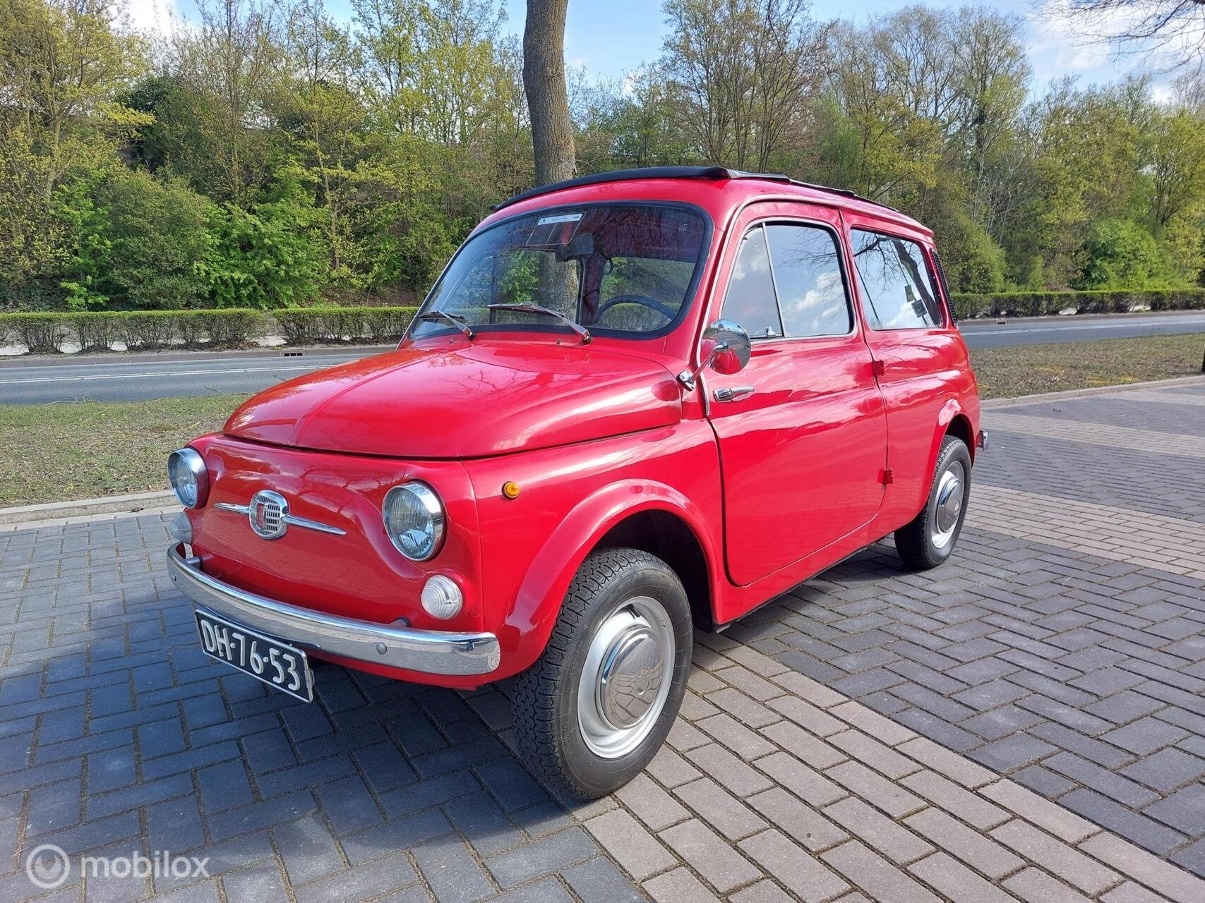 Fiat 500 Station 120 Autobianchi Giardinera, suïcide doors, foto 3