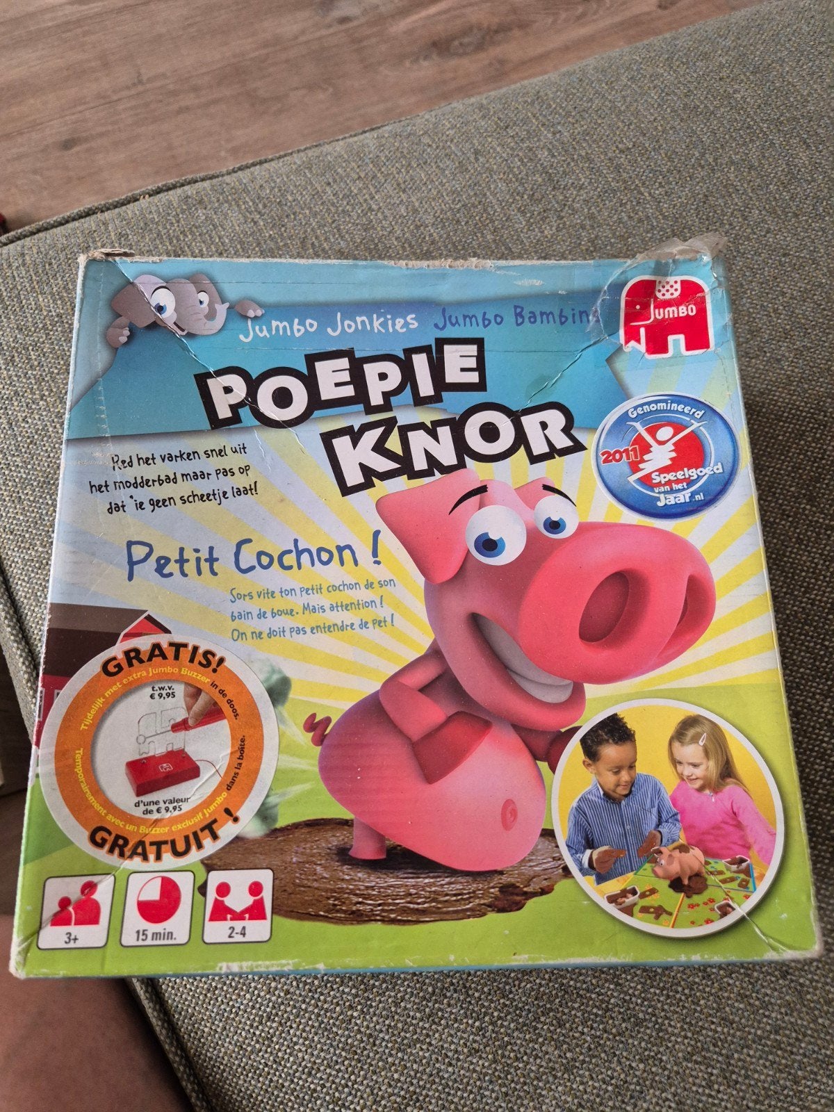 te koop leuk spel POEPIE KNOR leeftijd 3+, Hobby en Vrije tijd, Gezelschapsspellen | Bordspellen, Drie of vier spelers, Ophalen of Verzenden