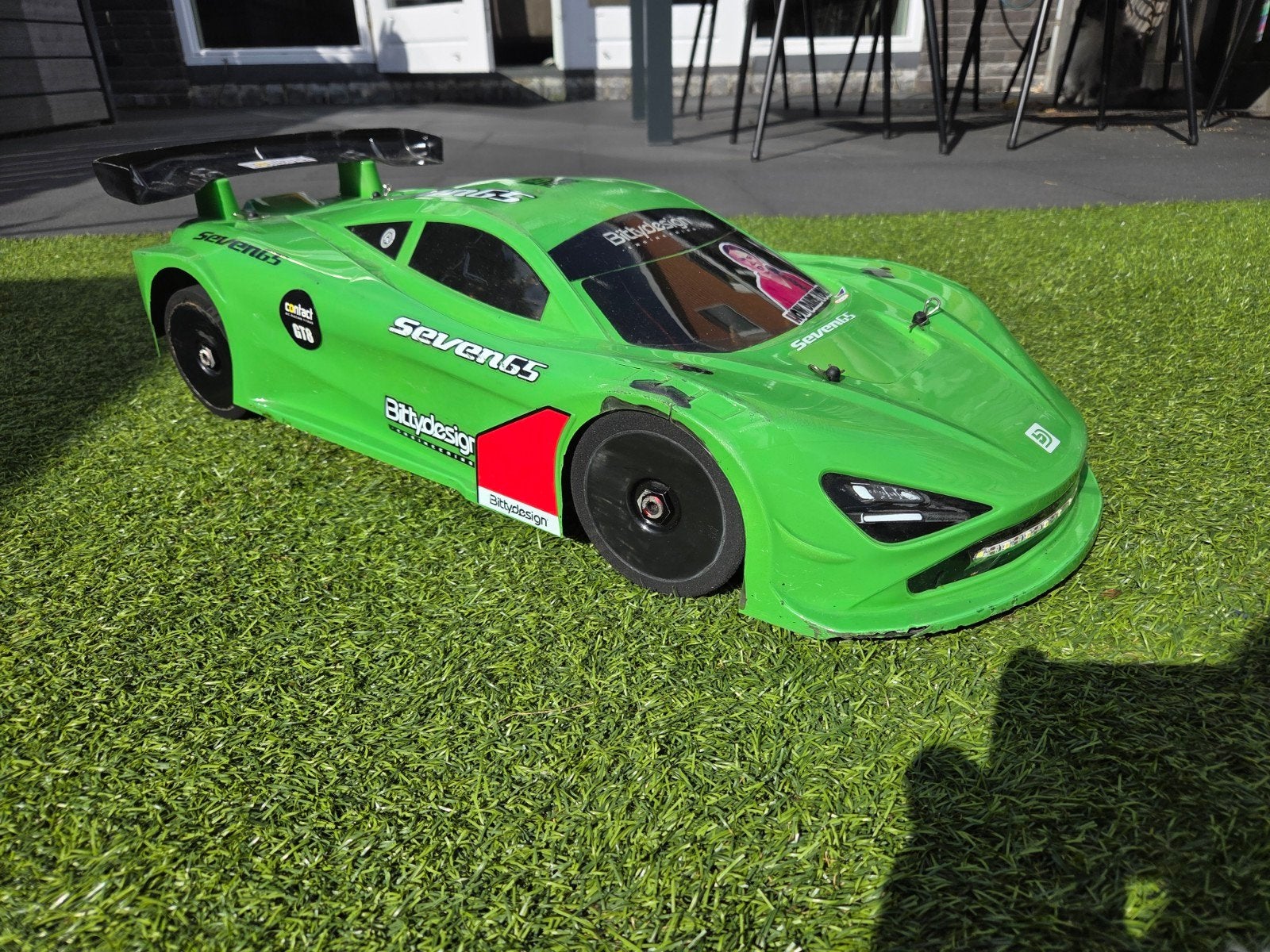 Arrma Infraction 1/7 8S Castle XLX2 200KM/U+, Elektro, Gebruikt, Ophalen of Verzenden, Auto onroad