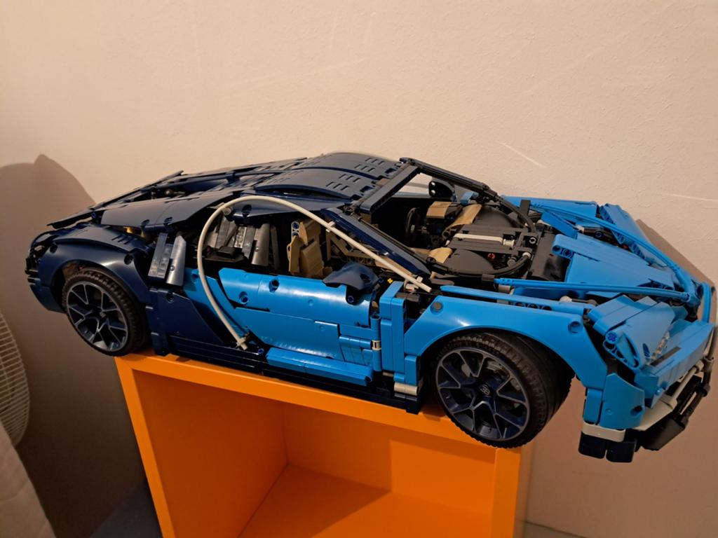 Lego Technic Bugatti Chiron 42083, Kinderen en Baby's, Speelgoed | Duplo en Lego, Zo goed als nieuw, Lego, Complete set, Compleet