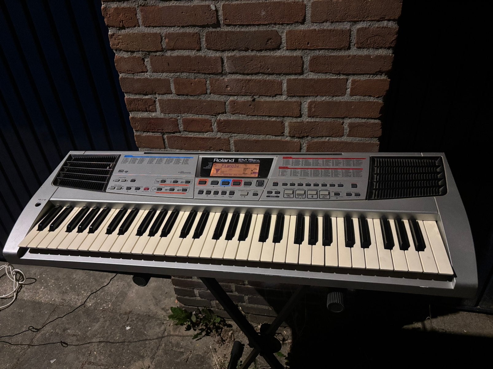 Roland EM-15 BNL Creative Keyboard met standaard, Muziek en Instrumenten, Keyboards, Roland, Ophalen of Verzenden, Aanslaggevoelig