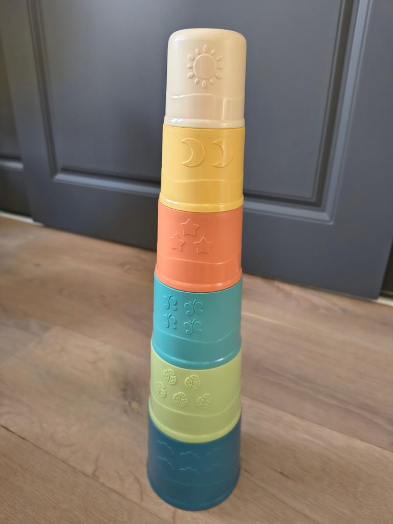 Smoby Stapelbekers - Educatief Speelgoed voor Baby's, Ophalen of Verzenden, Zo goed als nieuw, Overige typen