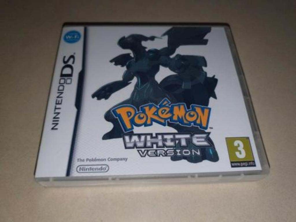 Pokemon White Version DS Game Case, Avontuur en Actie, Verzenden, 1 speler, Zo goed als nieuw